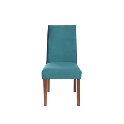 Silla Latam Home Cadiz Tela Velvet Turquesa