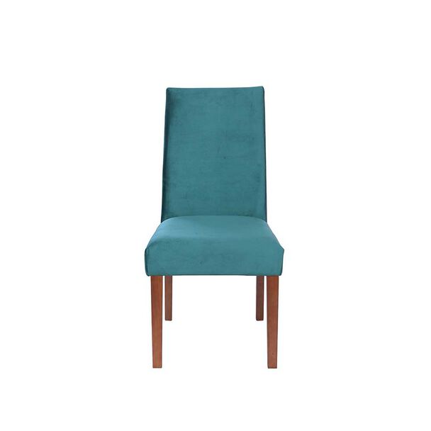 Silla Latam Home Cadiz Tela Velvet Turquesa
