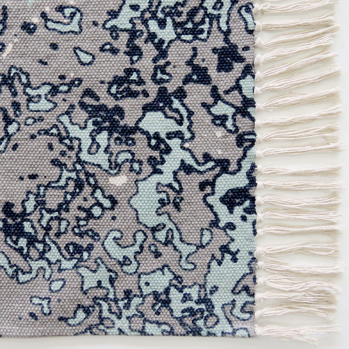Alfombra Cotton Vintage 70 X 110 Cm Gris