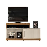 Rack TV Altavision Scala Carvalho 47"" Café Claro