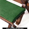 Juego de Comedor Latam Home Sevilla Oviedo 2 Sillas + 2 Bancas Velvet Verde