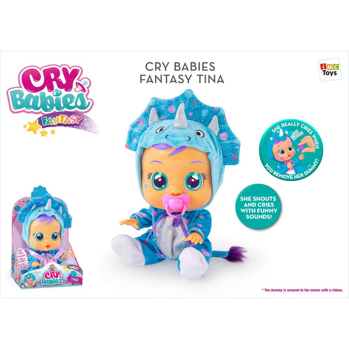 Mu&ntilde;eca Beb&eacute;s Llorenes Tina Cry Babies