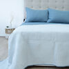 Quilt Doral Hotpress Bi-Color King Azul-Gris