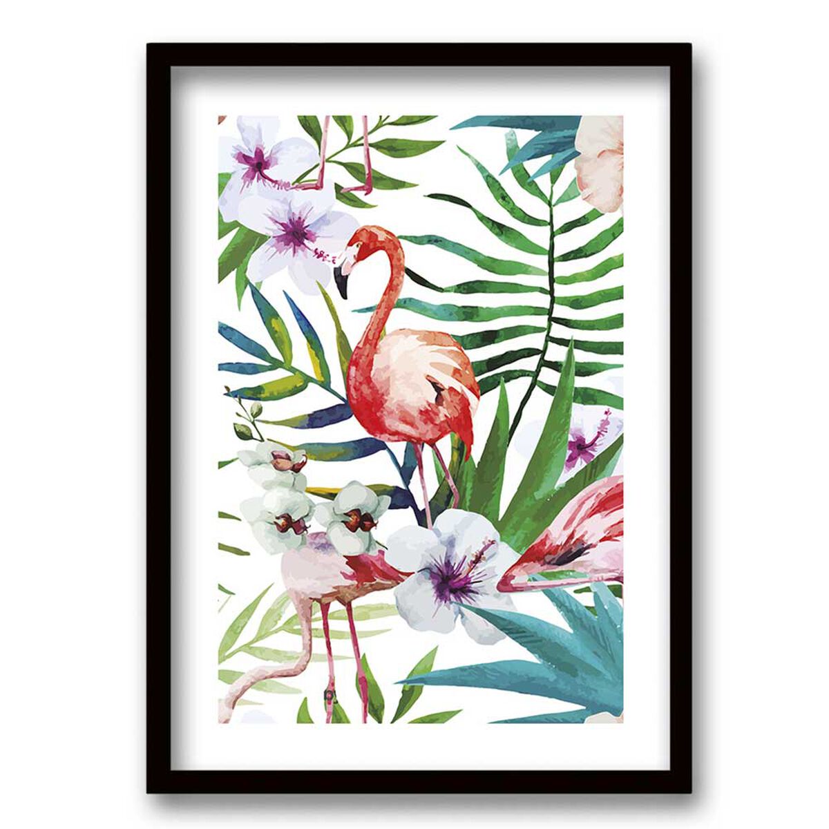 Cuadro Decorativo Retela Flamenco 50 x 35 cm