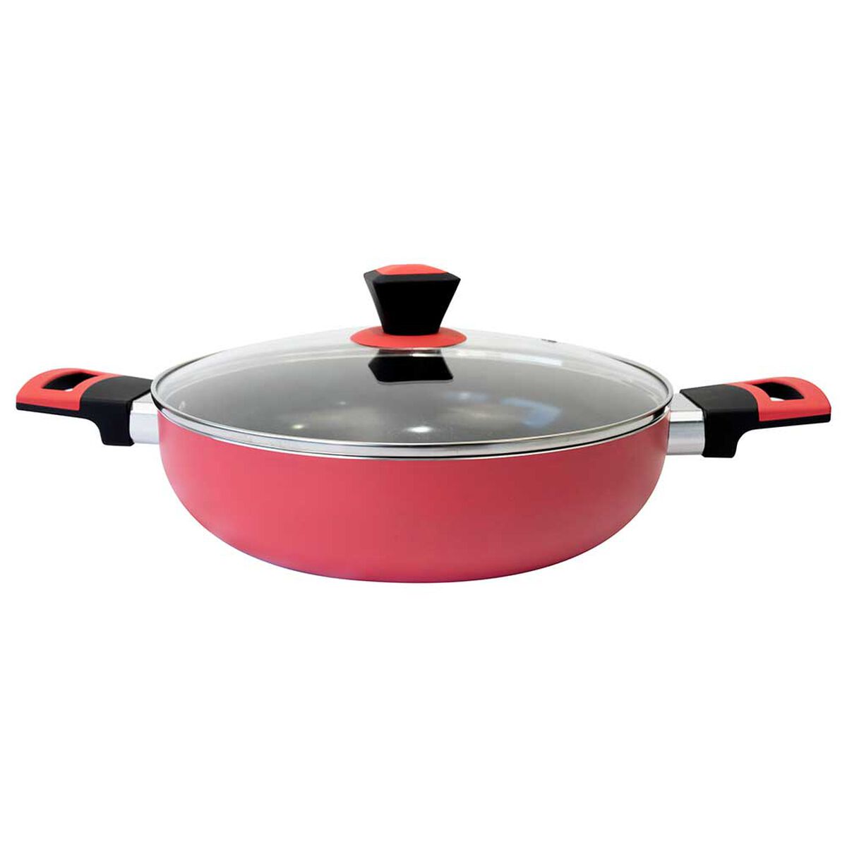 Arrocera Doral Lombardi C/Tapa 24 cm Roja