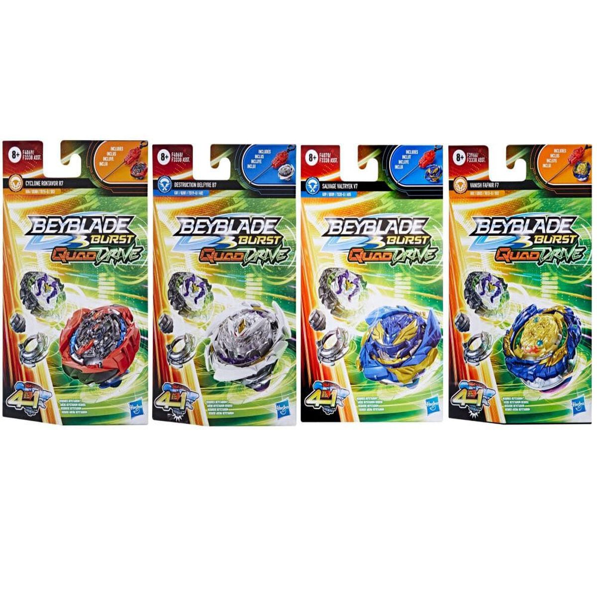 Trompo Beyblade Burst Quad Drive