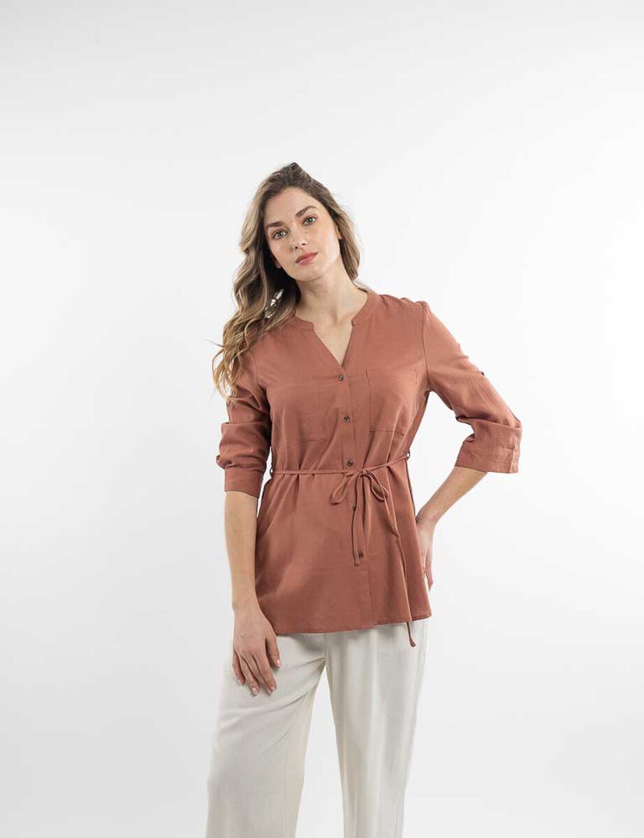 Blusa Manga Larga Mujer Zibel