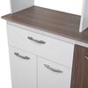 Mueble de Cocina CIC Emma Nogal Africano Blanco 1 Cajón