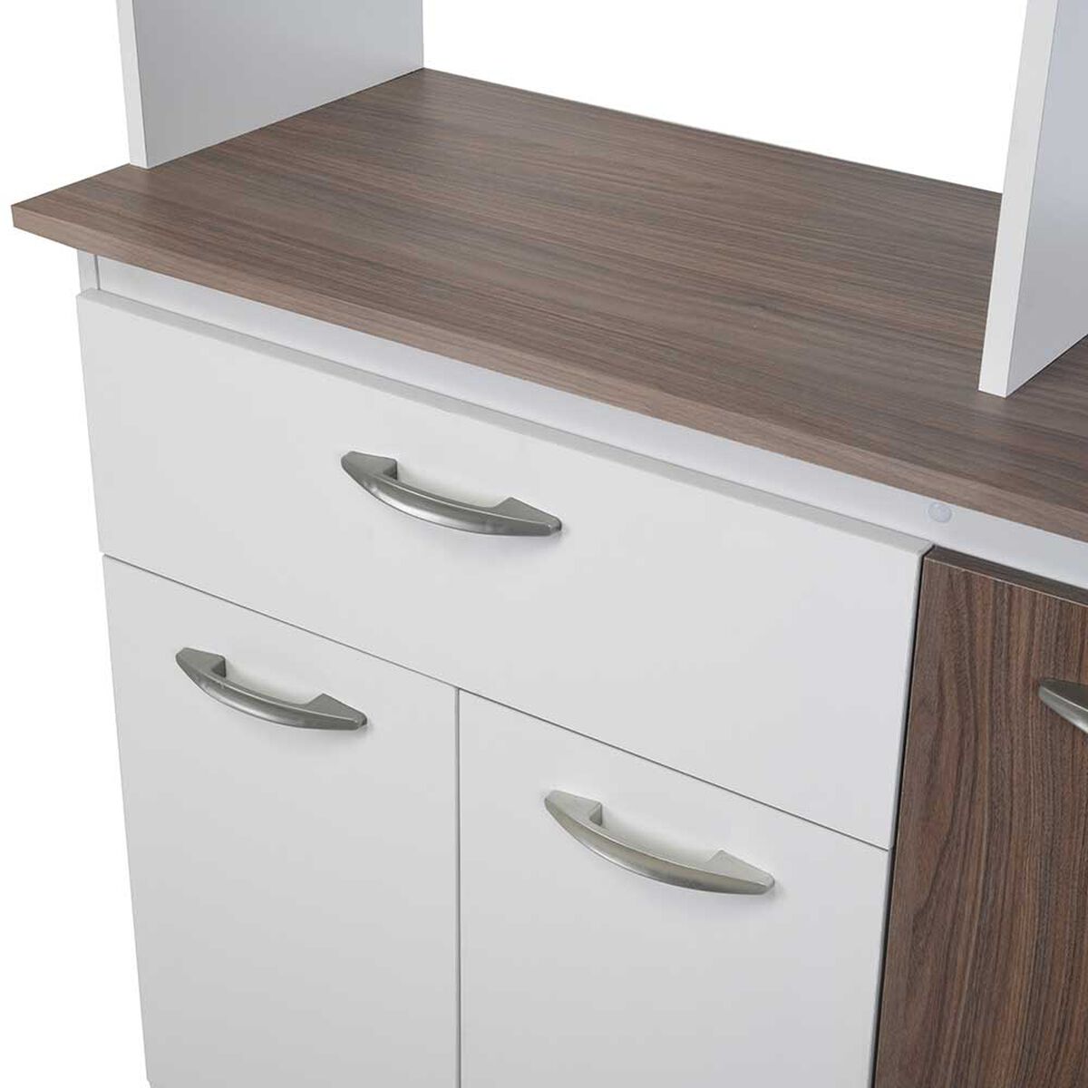 Mueble de Cocina CIC Emma Nogal Africano Blanco 1 Cajón
