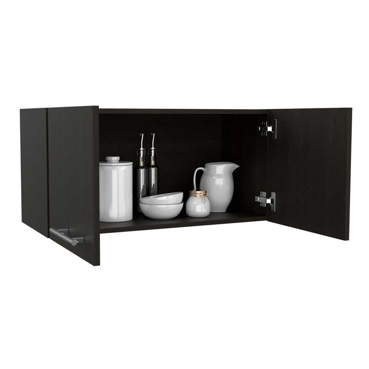 Mueble sobre Campana TuHome Manchester Wengue 2 Puertas