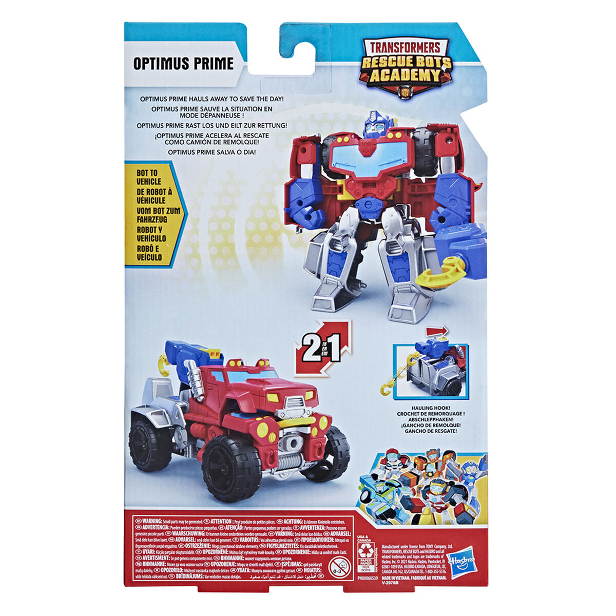 Figuras de Acción Transformers Rescue Bots Academy Optimus