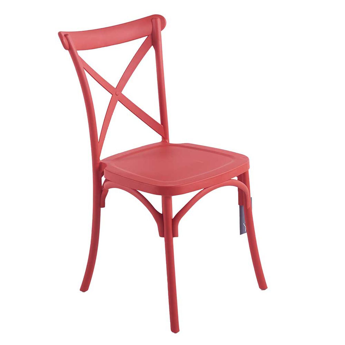 Silla Vincenzi Crossback Rojo