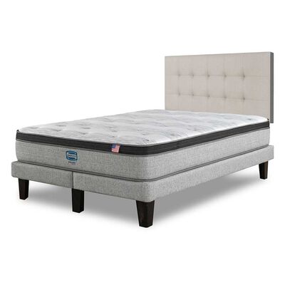Imagen 2 del producto Cama Europea Simmons 2 Plazas Dreamer Plazasus Box + Respaldo Urban Arena