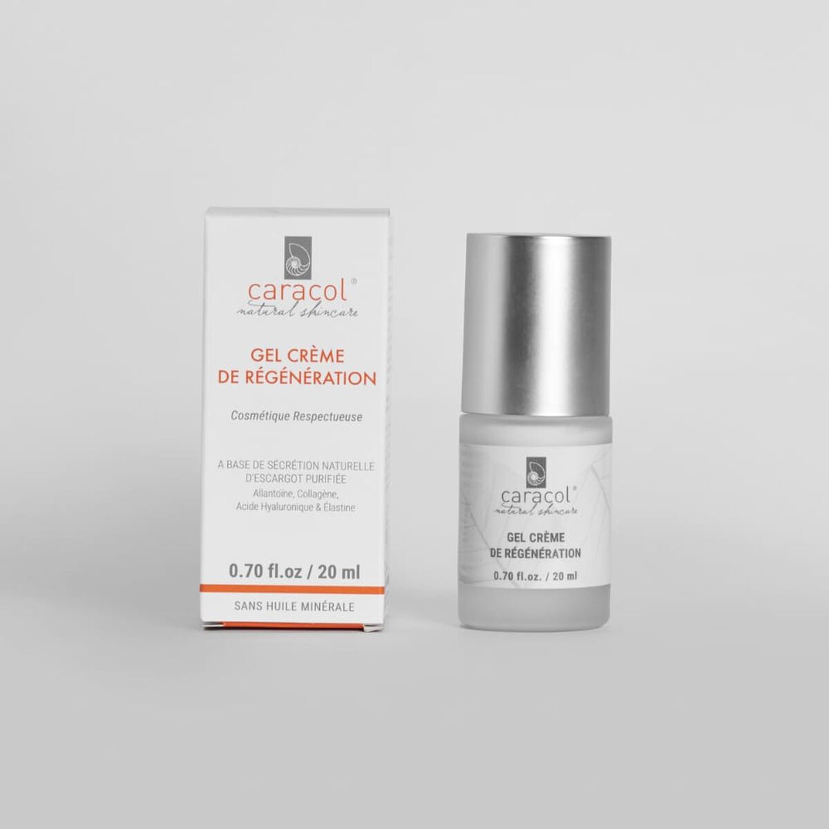 Crema Gel 20 ML Travel Size Caracol Natural Skin