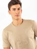 Polera Relieve Manga Corta Hombre Fiorucci