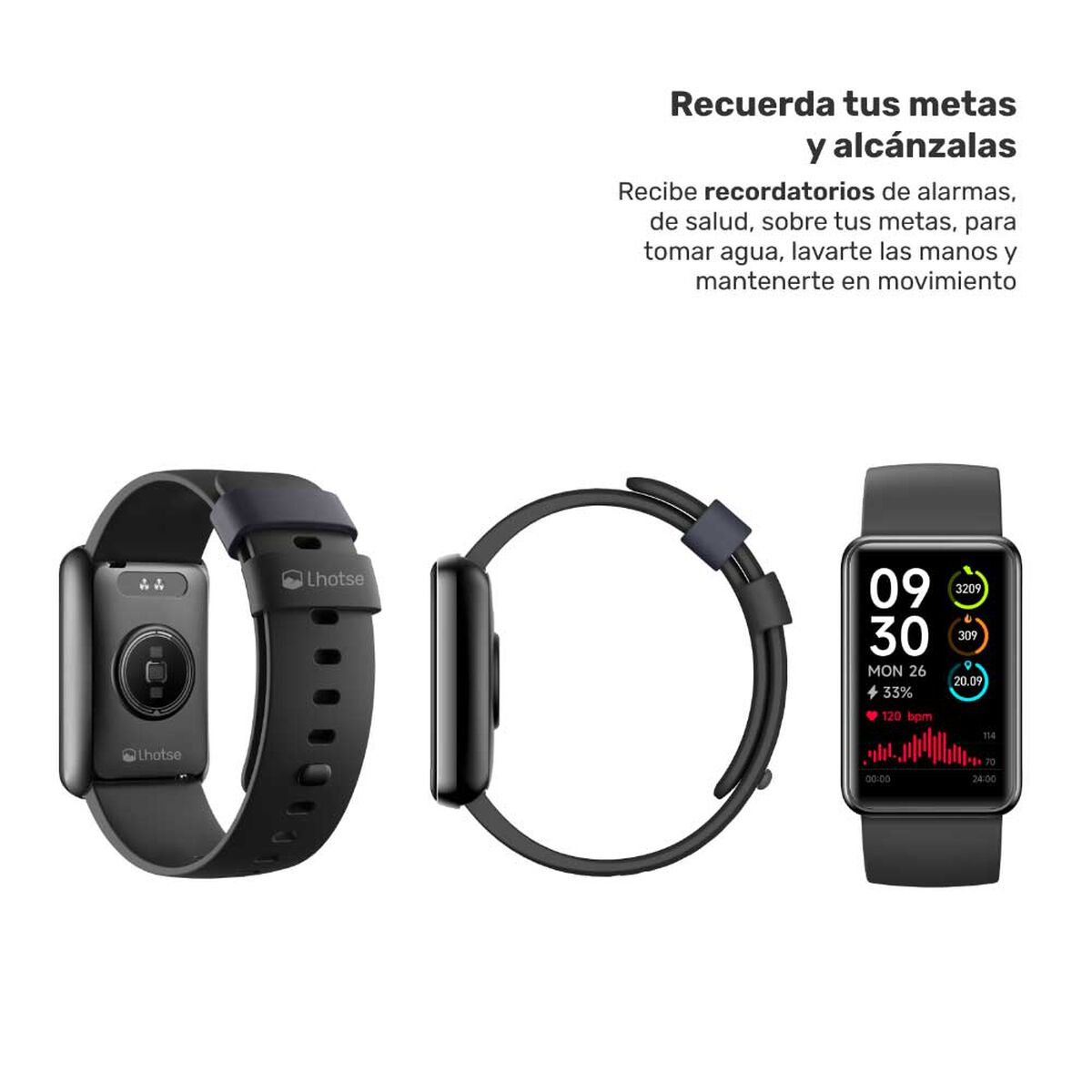 Smartwach Lhotse Flow 1,43" Negro