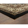 Alfombra Modalfo Kashan King 200 x 290 cm Negro