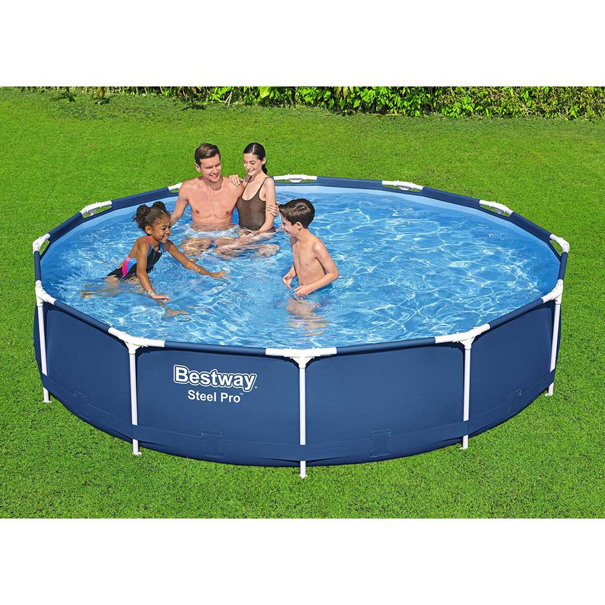 Piscina Estructural Bestway Steel Pro Azul 366 x 76 cm 6473 lt 