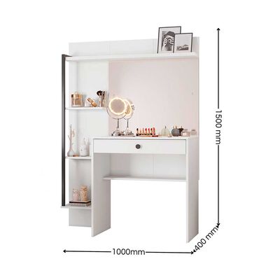 Imagen 2 del producto Tocador Di Poretti Encanto 1 Cajón Blanco