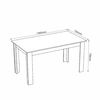 Juego de Comedor Altavision Violeta 6 Sillas Negro Miel
