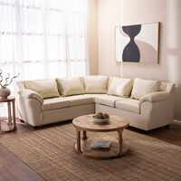 Sofá Seccional Muebles MPR Cattaleya 5 Beige