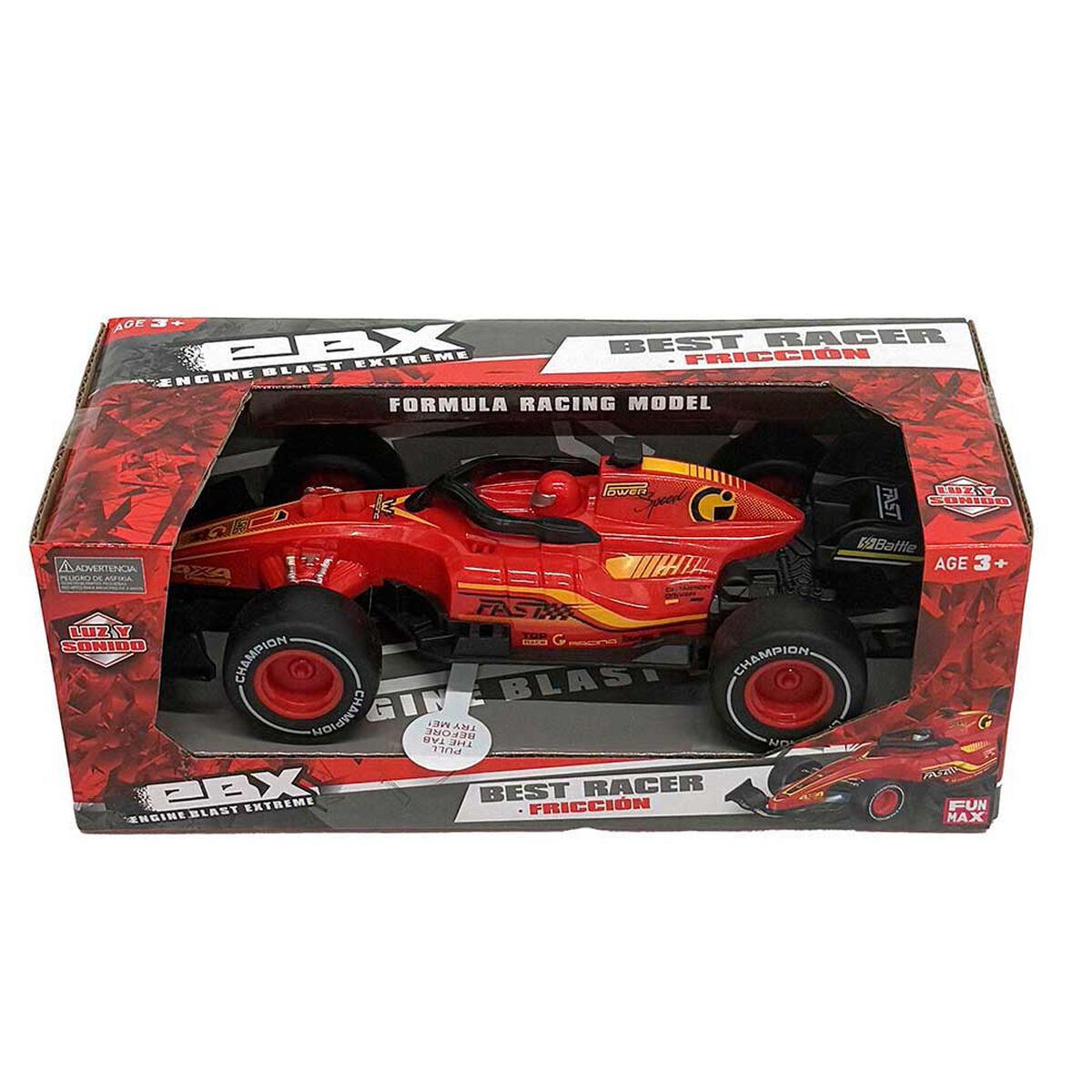 Vehiculo Fricción F1 Pequeño L&S Diseño Surtido Ebx