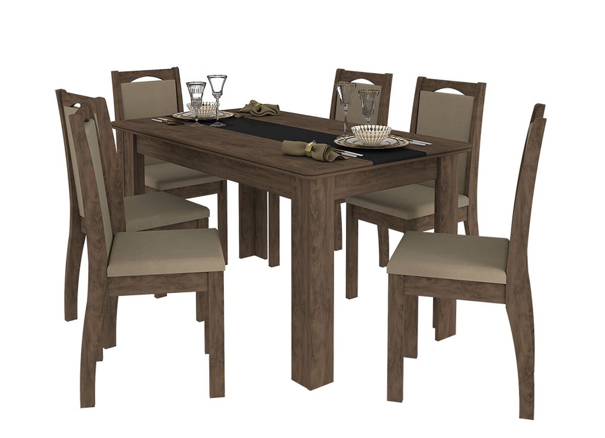 Juego de Comedor Jdo & Design Barbara 6 Sillas 