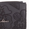 Billetera Boho Negra Eco Cuero Mujer Alma