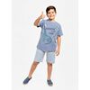 Conjunto Pijama Polera+Short Ni&ntilde;o Chess