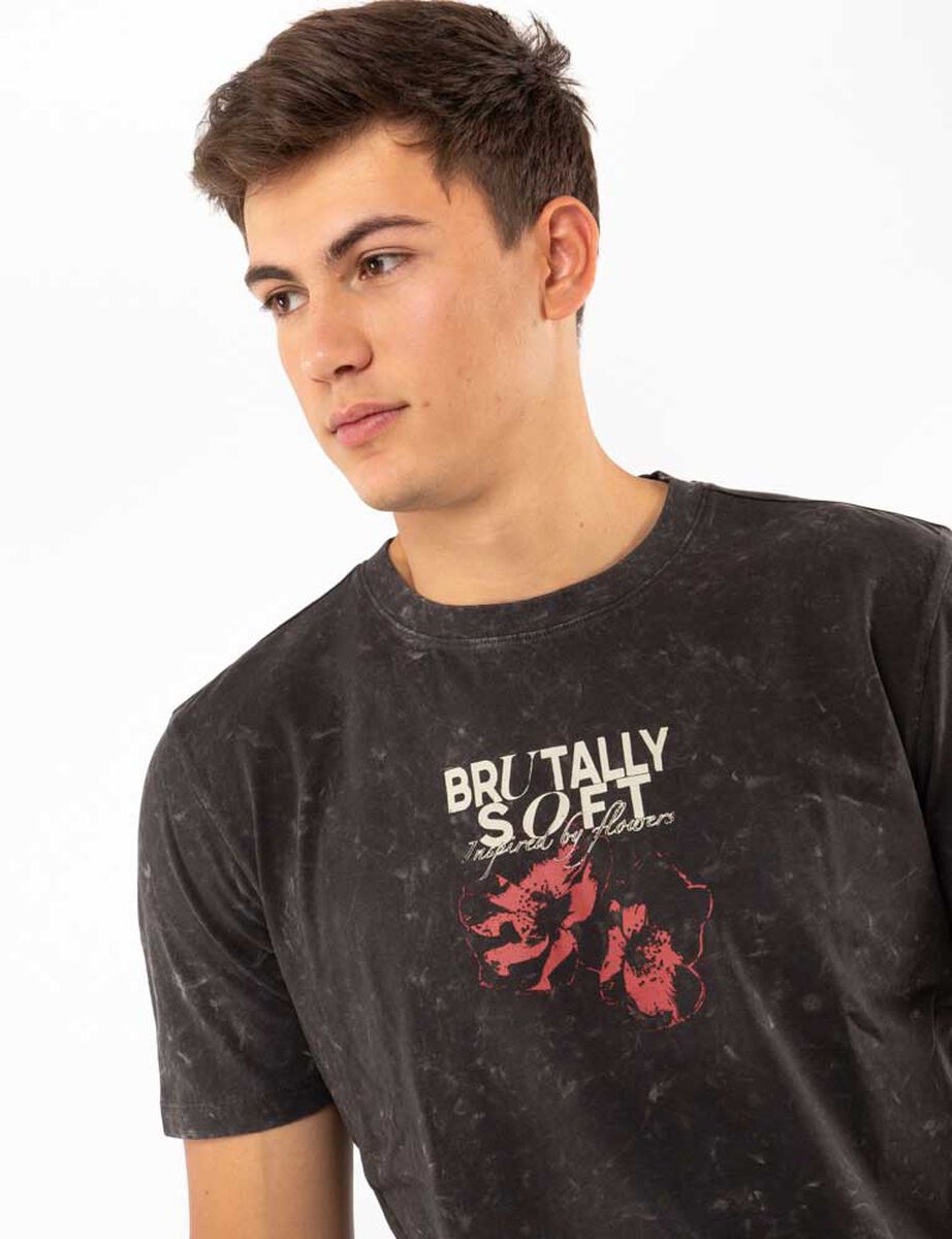 Polera Con Estampado Hombre Fiorucci