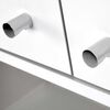 Combo Estante 2 Puertas + Estante Organizador de Baño 2 Puertas CIC Blanco