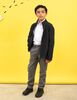 Polerón Escolar de Algodón Unisex Talla 6/8 Ozono