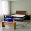 Combo Cama Europea CIC 2 Plazas Ortopedic + Respaldo + Veladores + Smart TV LED 43" Caixun FHD