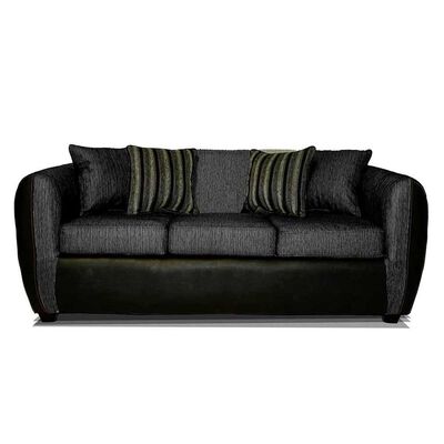 Imagen 1 del producto Sofá Elegant Detail Oklahoma 3 Cuerpos Gris Oscuro