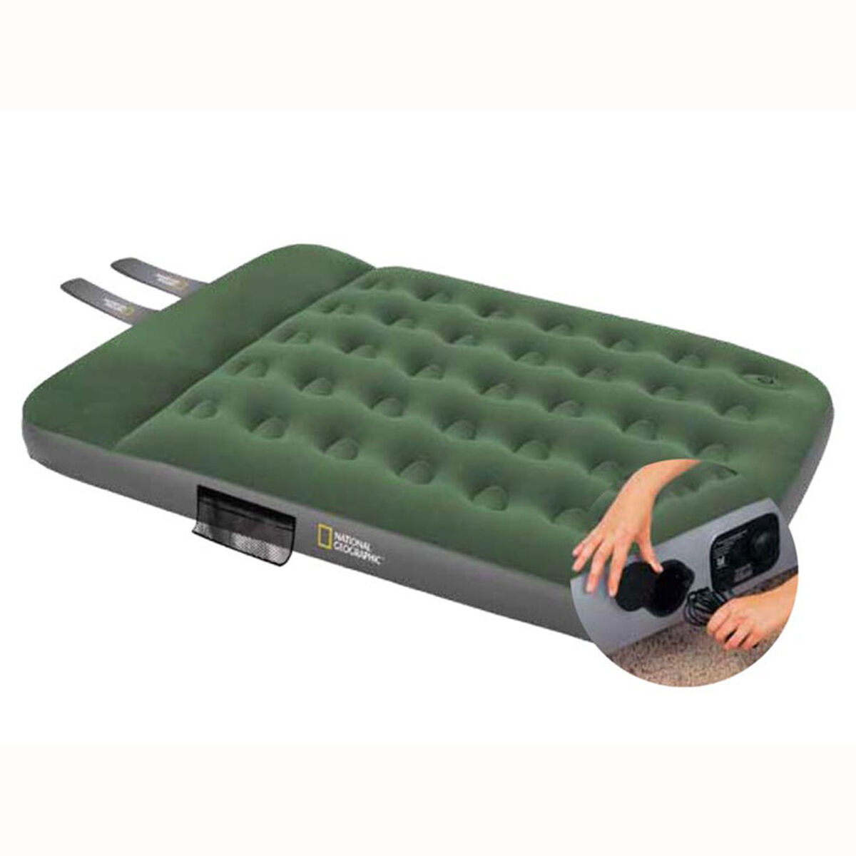Colchón inflable National Geografic Doble Eléctrico Andes 2 Plazas