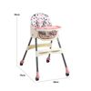 Silla Comer Rosada Bebesit