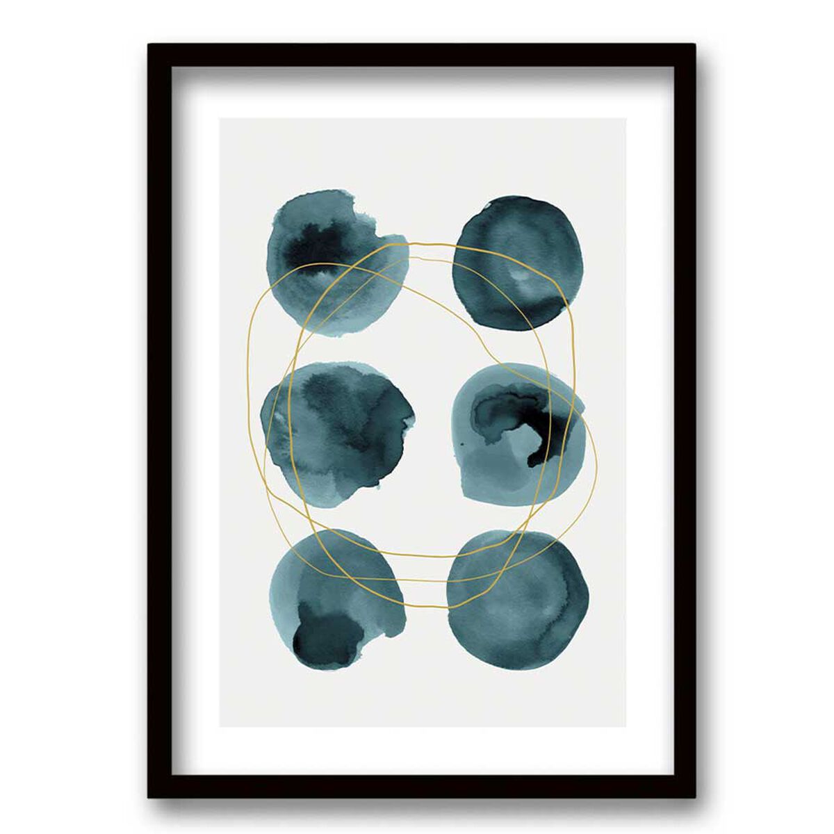 Cuadro Decorativo Retela Turquoise 40 x 30 cm