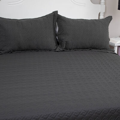 Imagen 2 del producto Quilt Doral King Negro Velvety