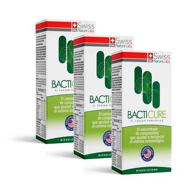 Bacticure Probiotico Tres Meses Swiss Nature Labs