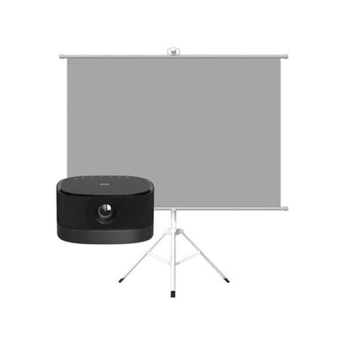 Imagen 1 del producto Kit Levo Proyector Smart Lumix + Telón Mural 60""