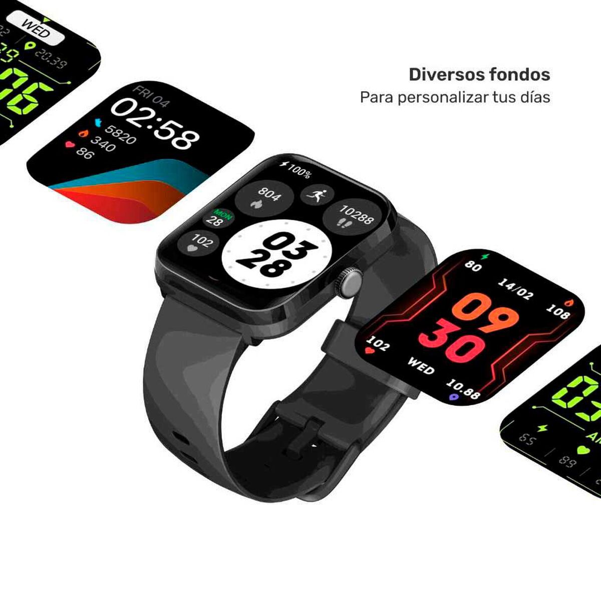 Smartwatch Lhotse GPS MoveOn 7 Black 37/38mm