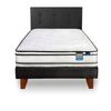 Cama Europea Flex 1,5 Plazas Innova + 1 Respaldo
