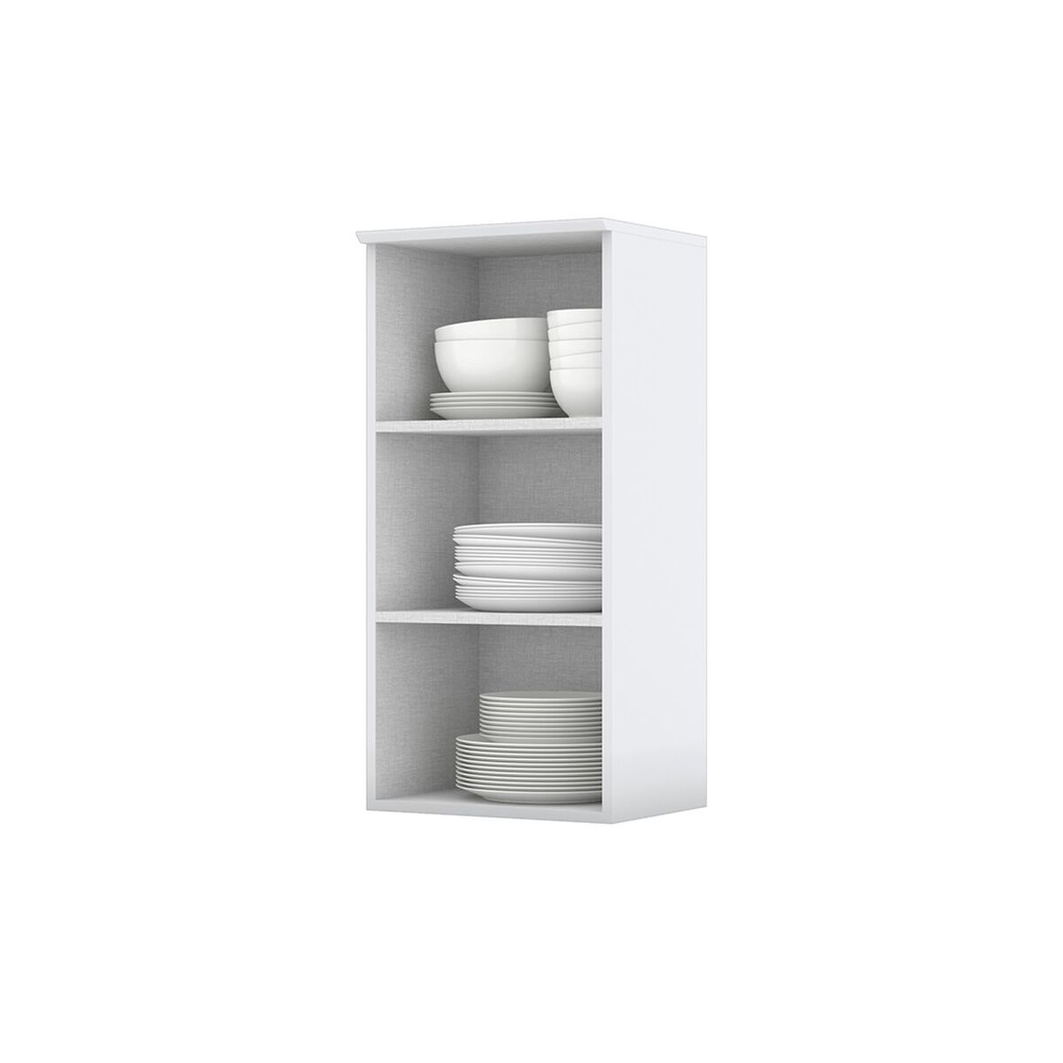 Mueble de Cocina Aereo  Home Mobili Americana 1 Puerta Blanco