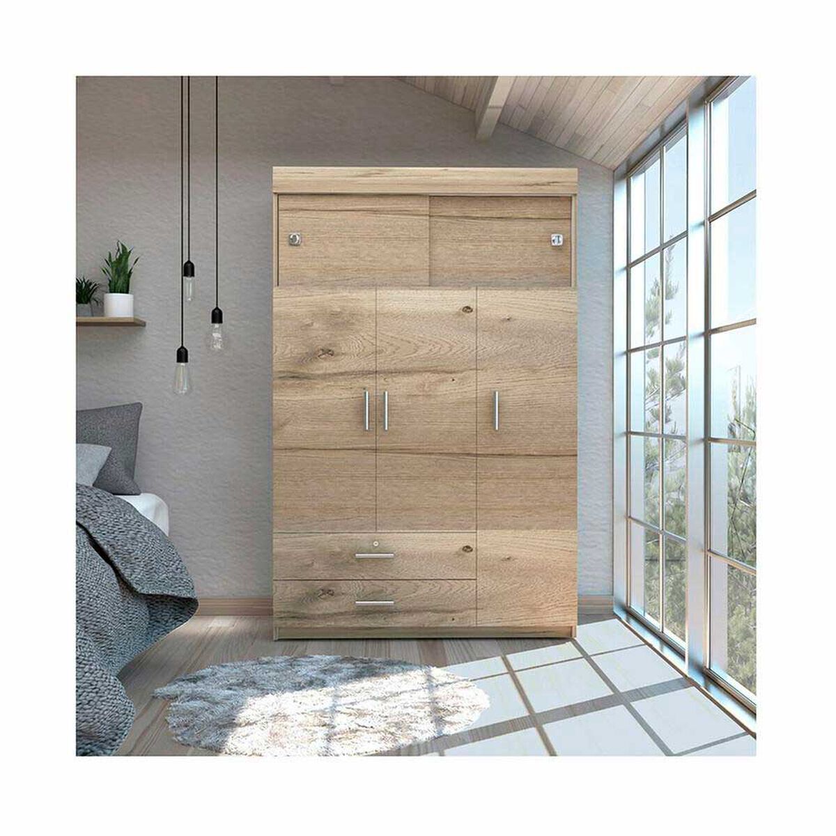 Cl&oacute;set TuHome Manila Z-120 5 Puertas