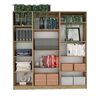 2 Estantes + Estante 4 Repisas TuHome Home Macadamia
