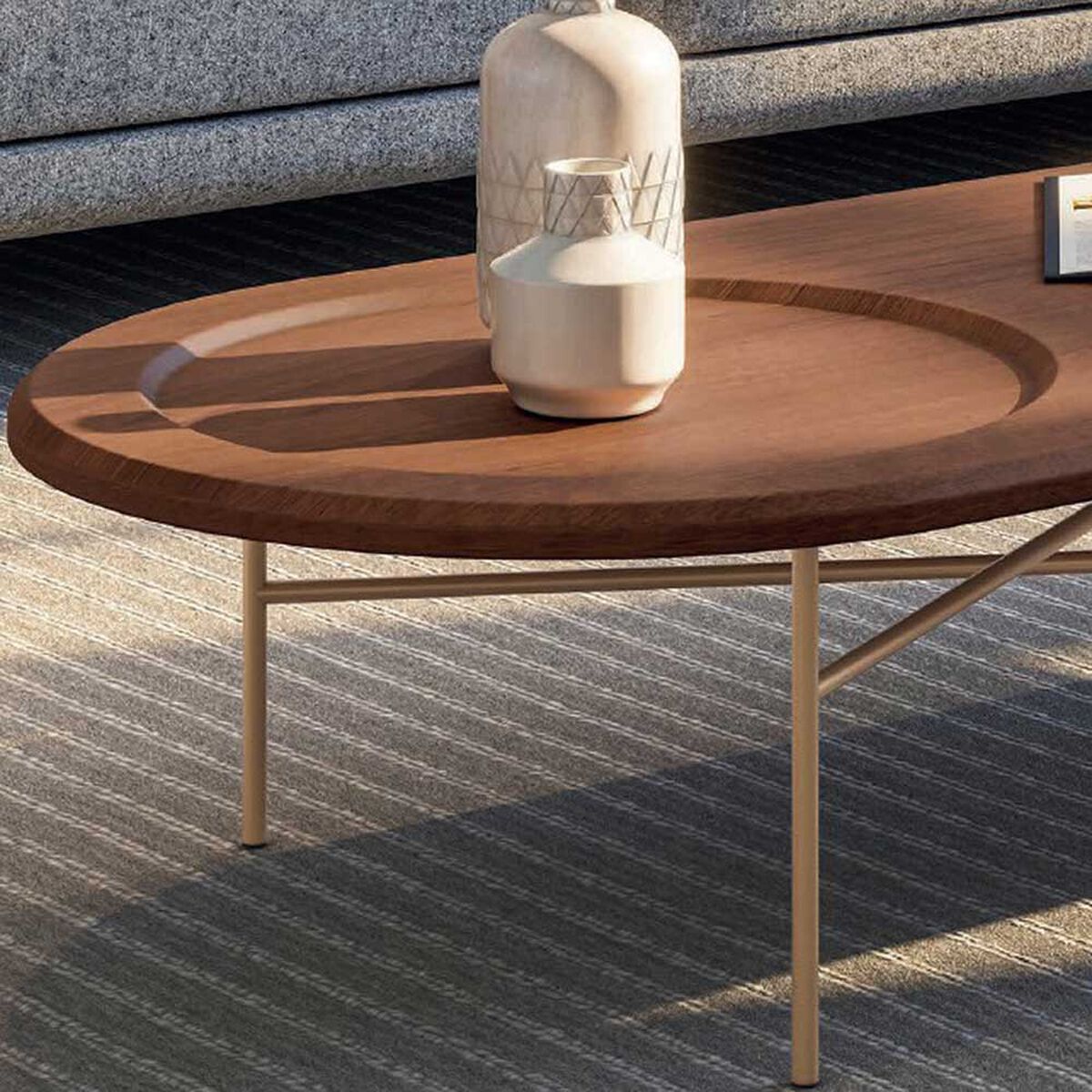 Mesa de Centro Amuv Ovalo