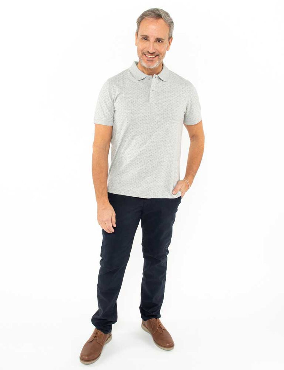 Polera Piqué Algodón Manga Corta Hombre Portman Club