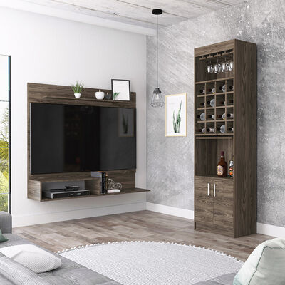 Combo Panel TV 55" + Bar Kava Tuhome Beijing 51
