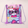 Toalla de Playa Sanrio-Hello Kitty Smile 70x140 cm + Lentes de Sol y Bolso