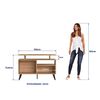 Rack TV Amuv Tokio Hasta 40" Café